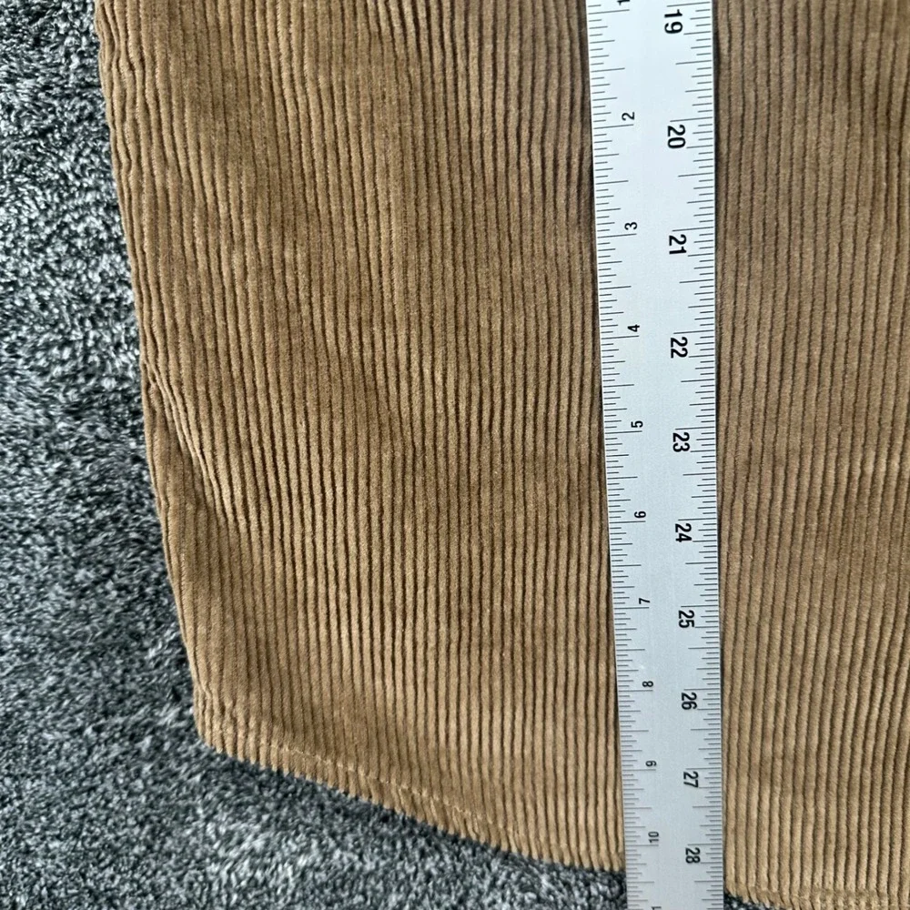 Banana Republic Shirt Mens M Standard Fit Tan Corduroy Button Down Long Sleeve